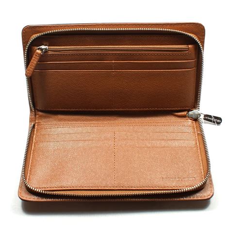 michael kors hamilton traveler large zip around leather wallet|Michael Kors Hamilton Traveler Large Zip Around Leather Wallet .